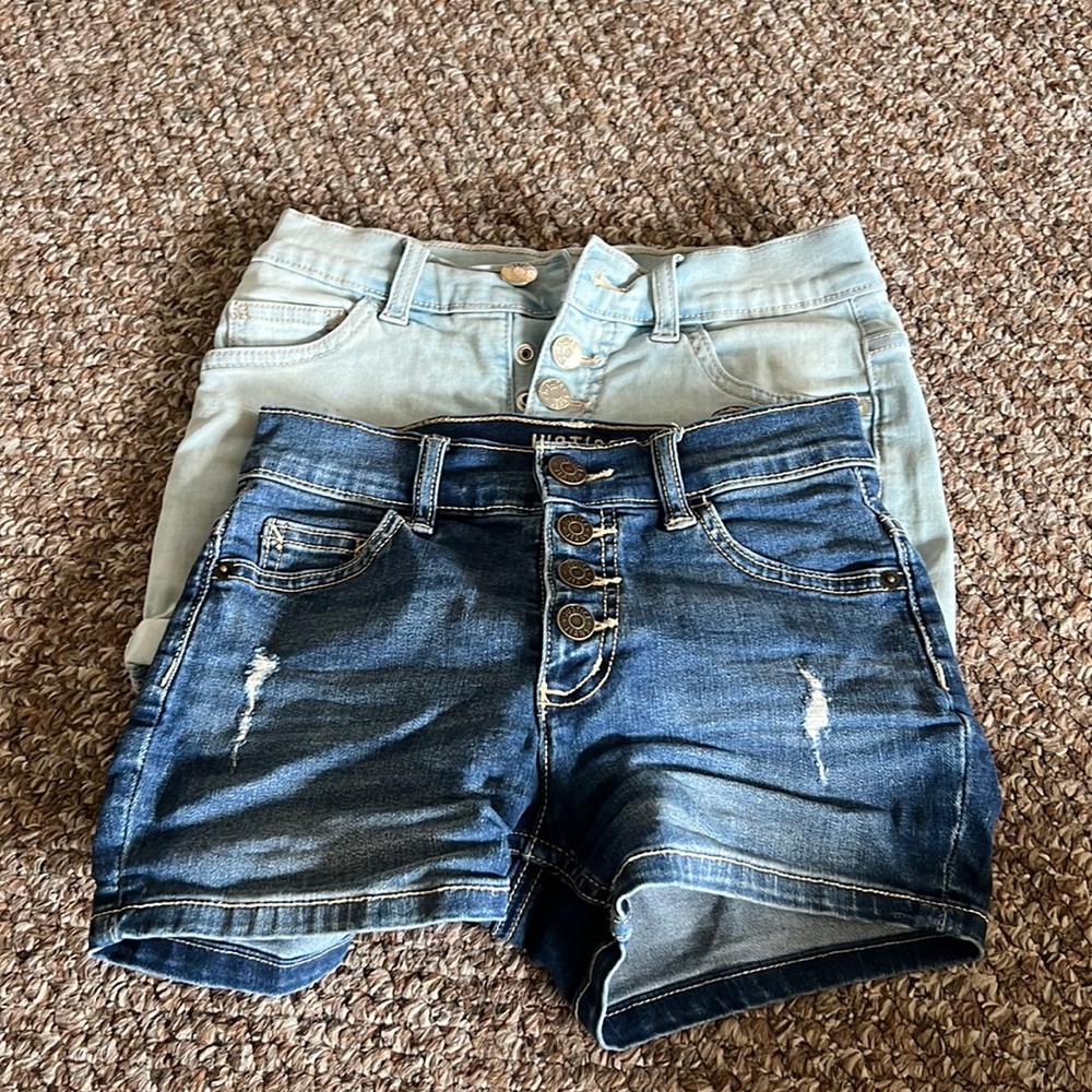 size 14 Justice girls shorts